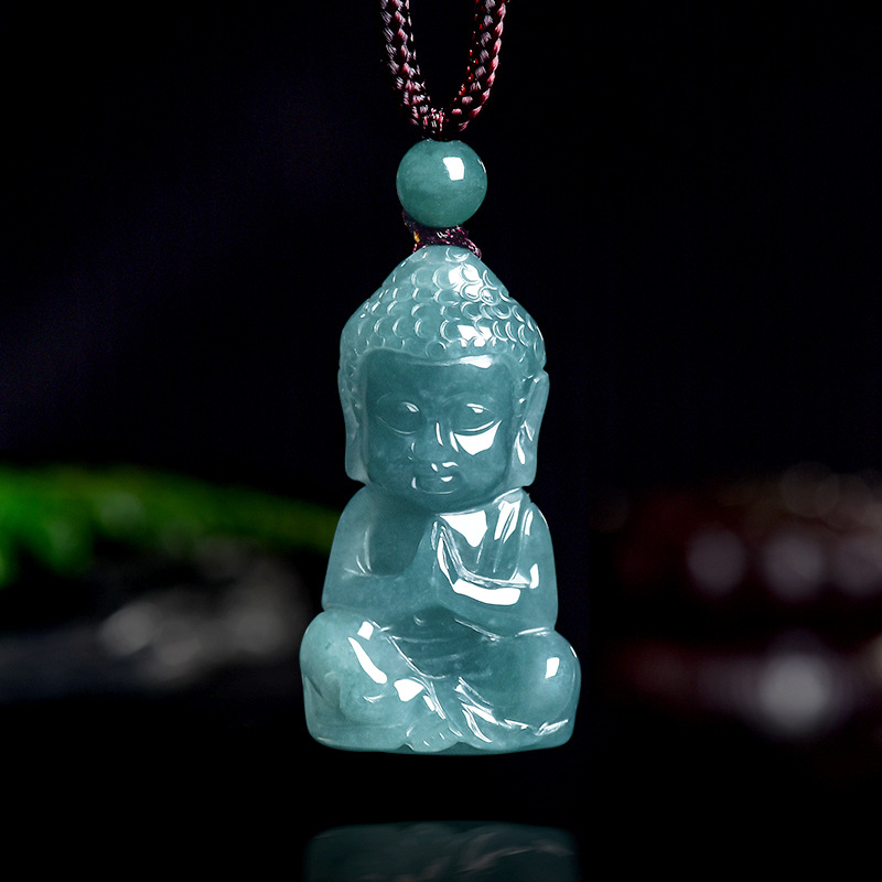 Jewelry & Watches Review - Natural Real Emerald Jade Blue Water