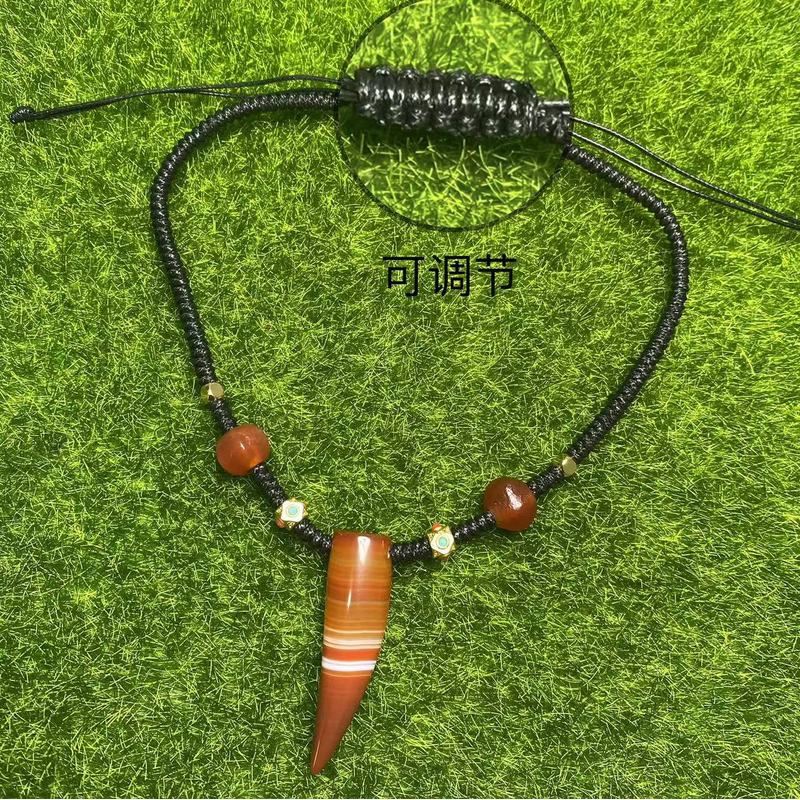 Wolf Jewelry & Watches Tampa Reviews - Braided Wolf Tooth Collarbone , Unisex