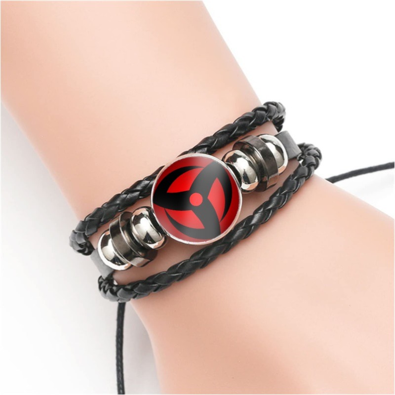 Anime Naruto Snap Weave Leathe - Leather Bracelet review and price