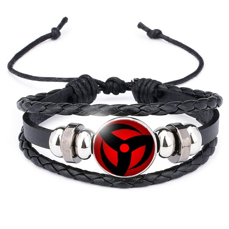 Anime Naruto Snap Weave Leathe - Leather Bracelet review and price
