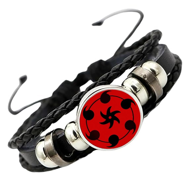 Anime Naruto Snap Weave Leathe - Leather Bracelet review and price