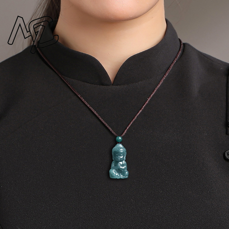 Natural Real Emerald Jade Blue - Jewelry & Watches Review review and price