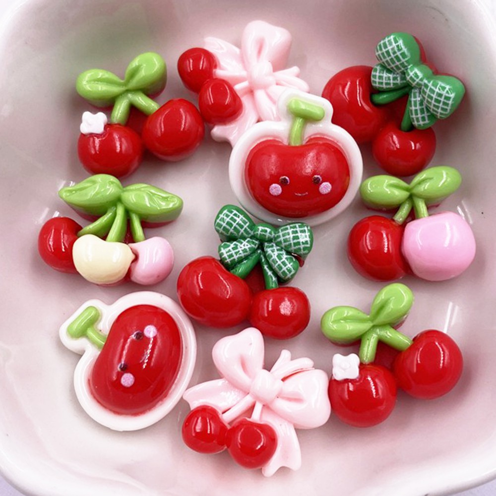 24pcs Colorful Kawaii Cartoon  - Paradise Jewelry & Watches Llc Photos review and price