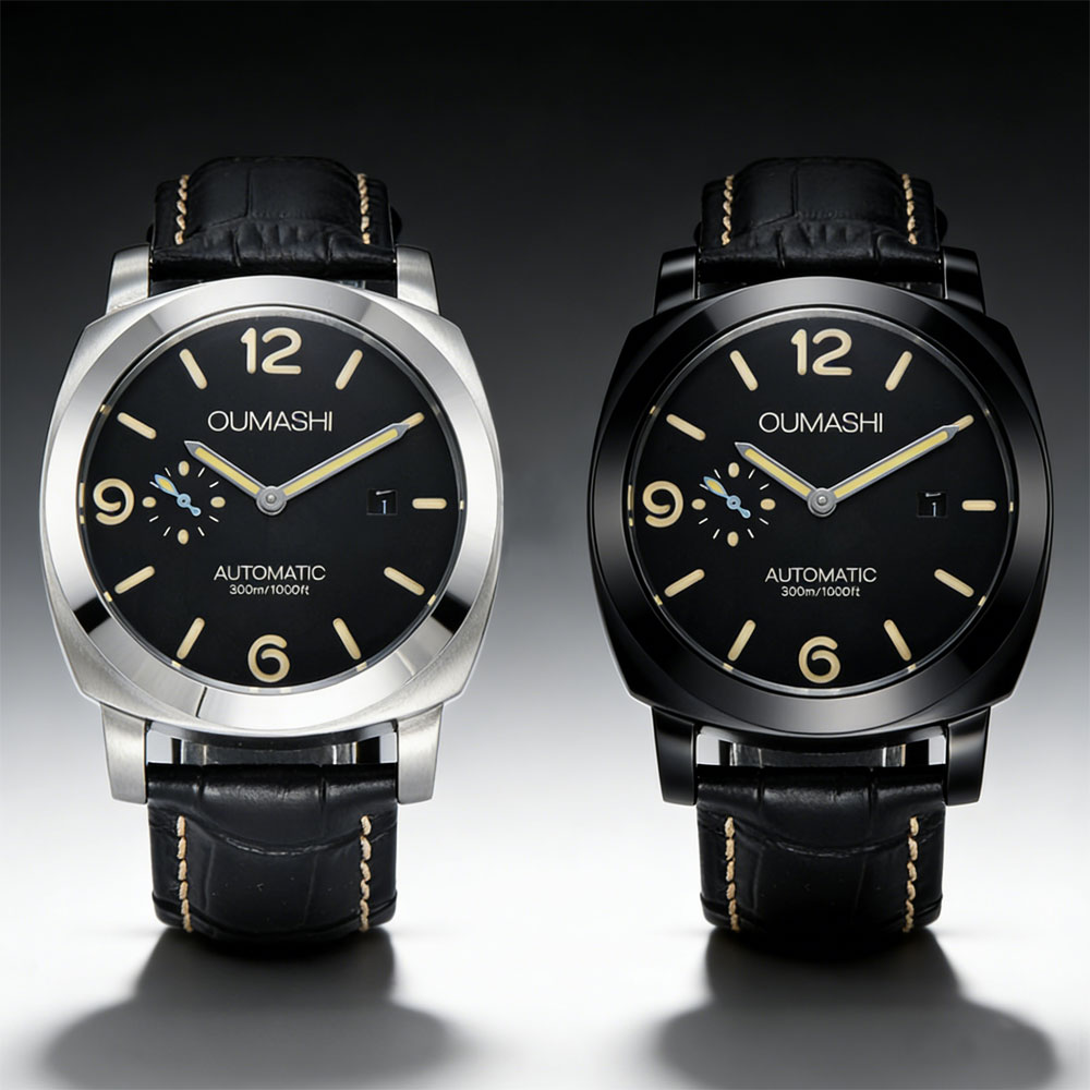 44mm Men's Watch Seagull ST255 - Leather Bracelet review and price