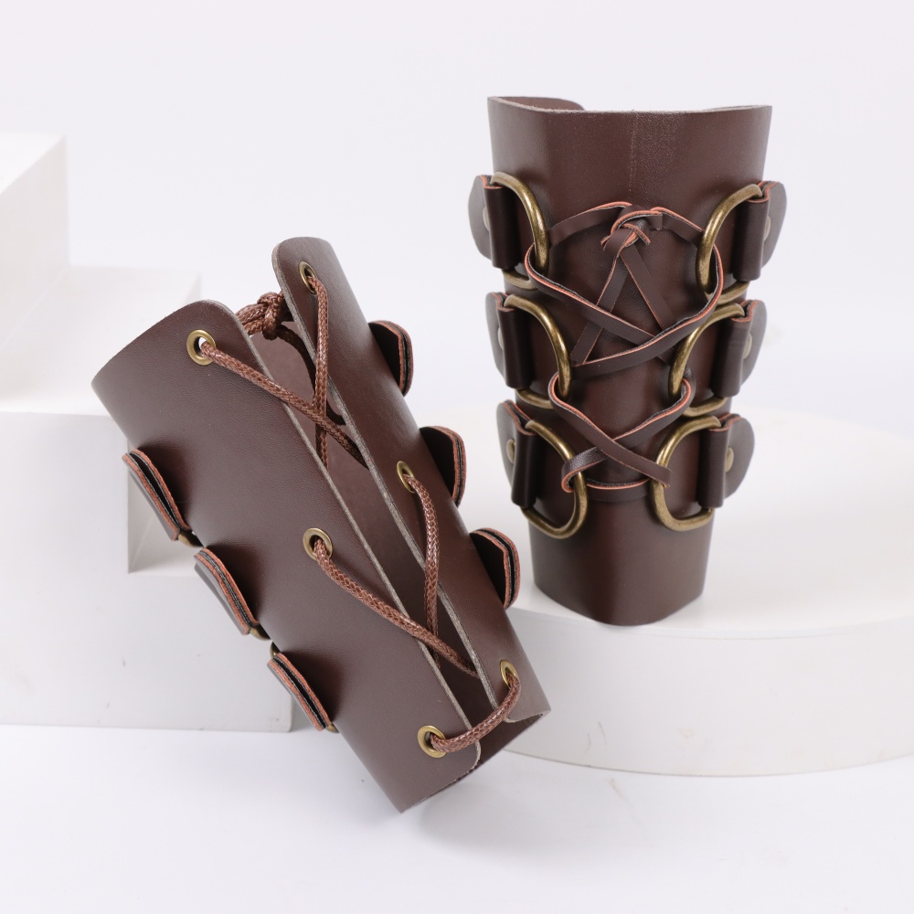 Medieval Archery Leather Long  - Leather Bracelet review and price