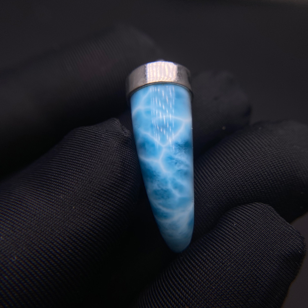 Trendy Natural Blue Larimar Pe - Wolf Jewelry & Watches Tampa Reviews review and price