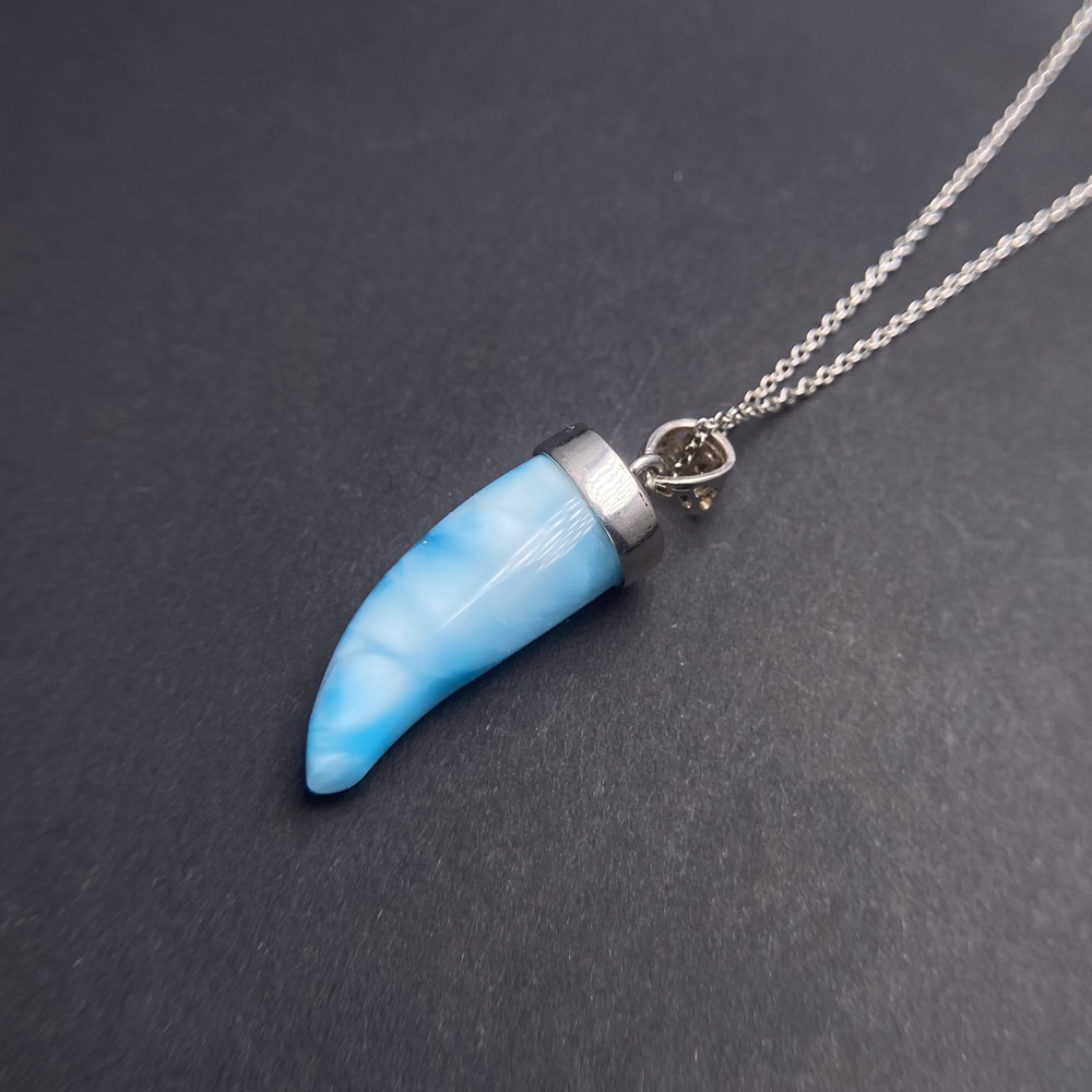 Trendy Natural Blue Larimar Pe - Wolf Jewelry & Watches Tampa Reviews review and price