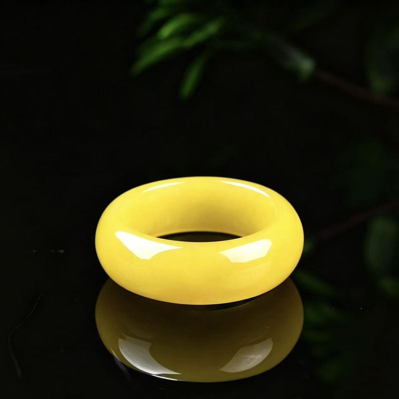 Genuine A-grade jadeite ring w - Jewelry & Watches Review review and price