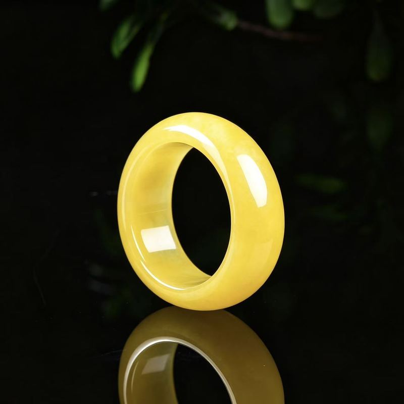 Genuine A-grade jadeite ring w - Jewelry & Watches Review review and price