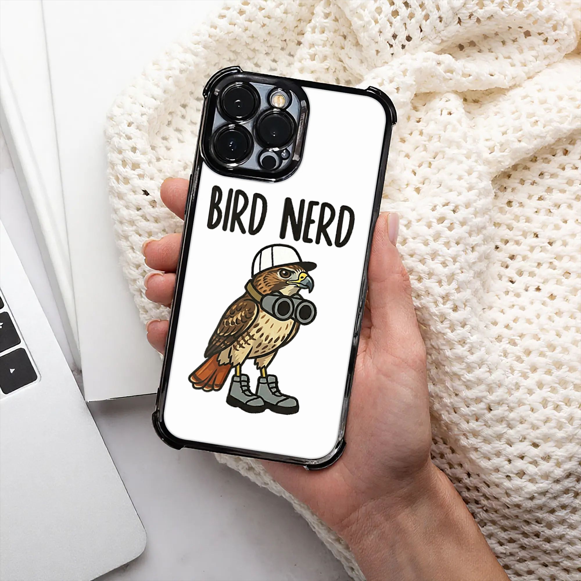 Funny Bird Nerd Watching Red T - Watches & Jewelry Repair Center Photos review and price