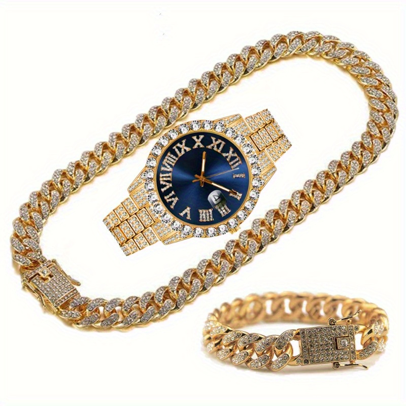 Fashion Silver Blue Watch Set  - Icebox Jewelry Watches review and price