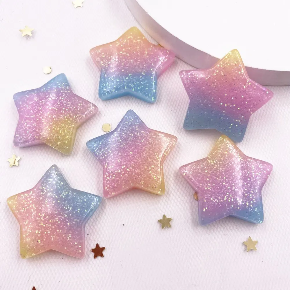 10PCS Glitter Kawaii Resin Col - Paradise Jewelry & Watches Llc Photos review and price