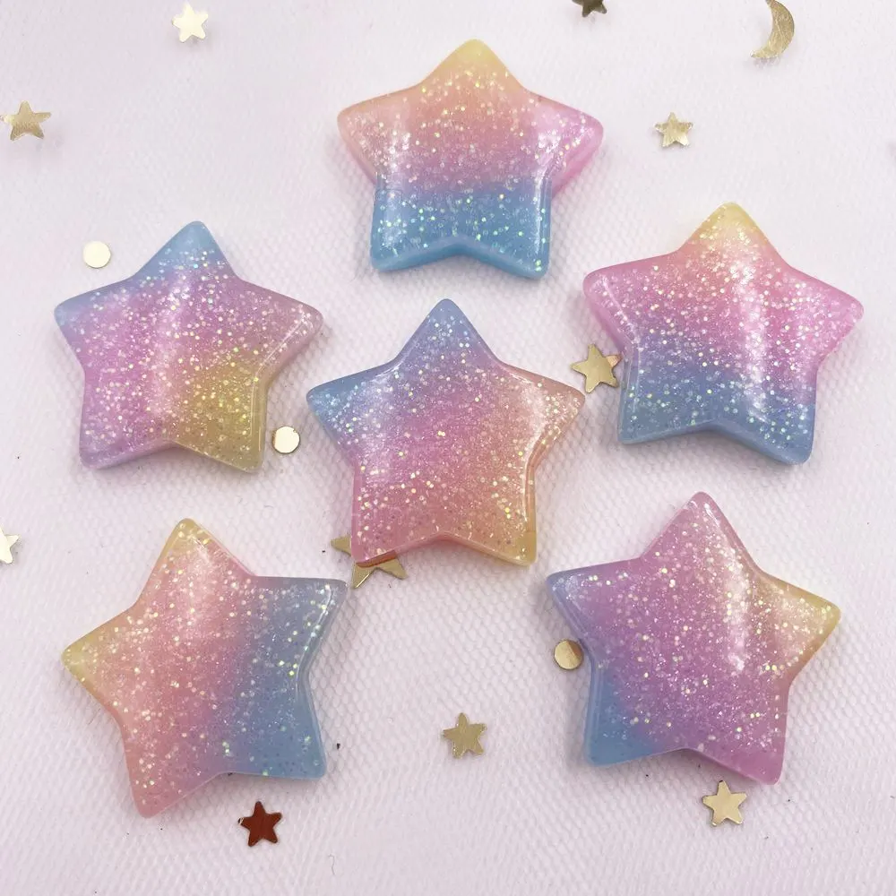 10PCS Glitter Kawaii Resin Col - Paradise Jewelry & Watches Llc Photos review and price