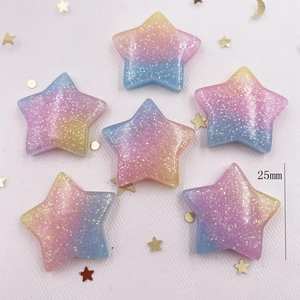 10PCS Glitter Kawaii Resin Col - Paradise Jewelry & Watches Llc Photos review and price