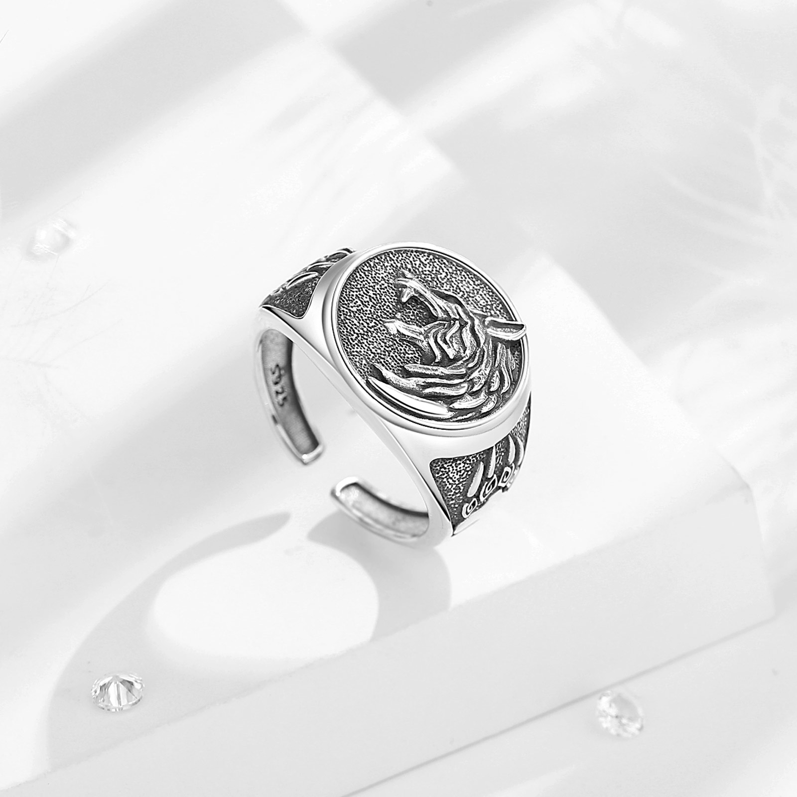 Eudora 925 Sterling Silver Vik - Wolf Jewelry & Watches Tampa Reviews review and price