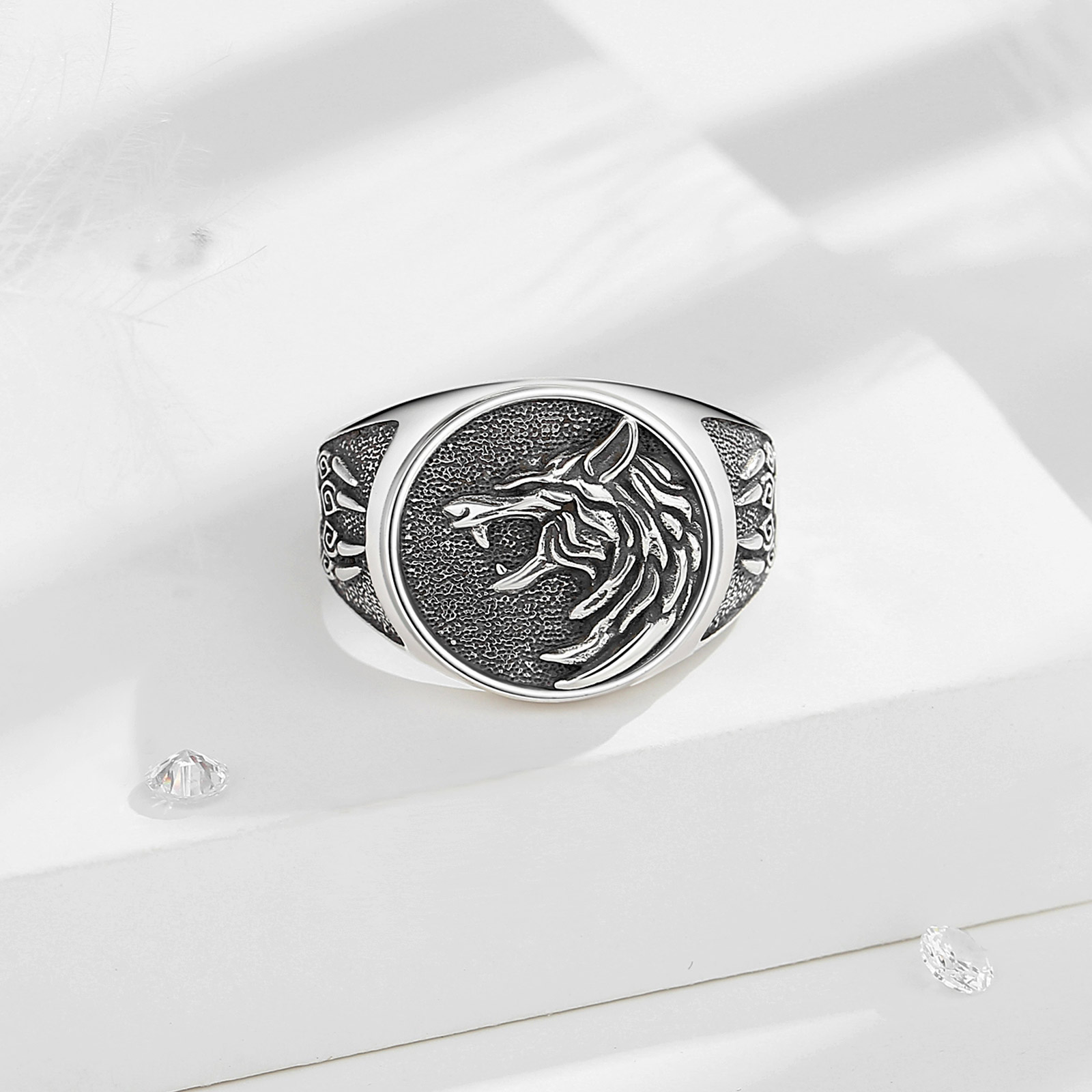 Eudora 925 Sterling Silver Vik - Wolf Jewelry & Watches Tampa Reviews review and price