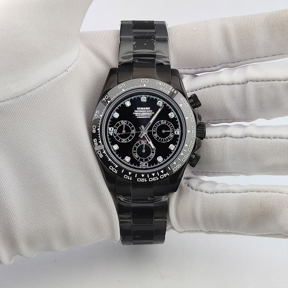 VK63 watches 39.3mm Luxury Wat - Leather Bracelet review and price