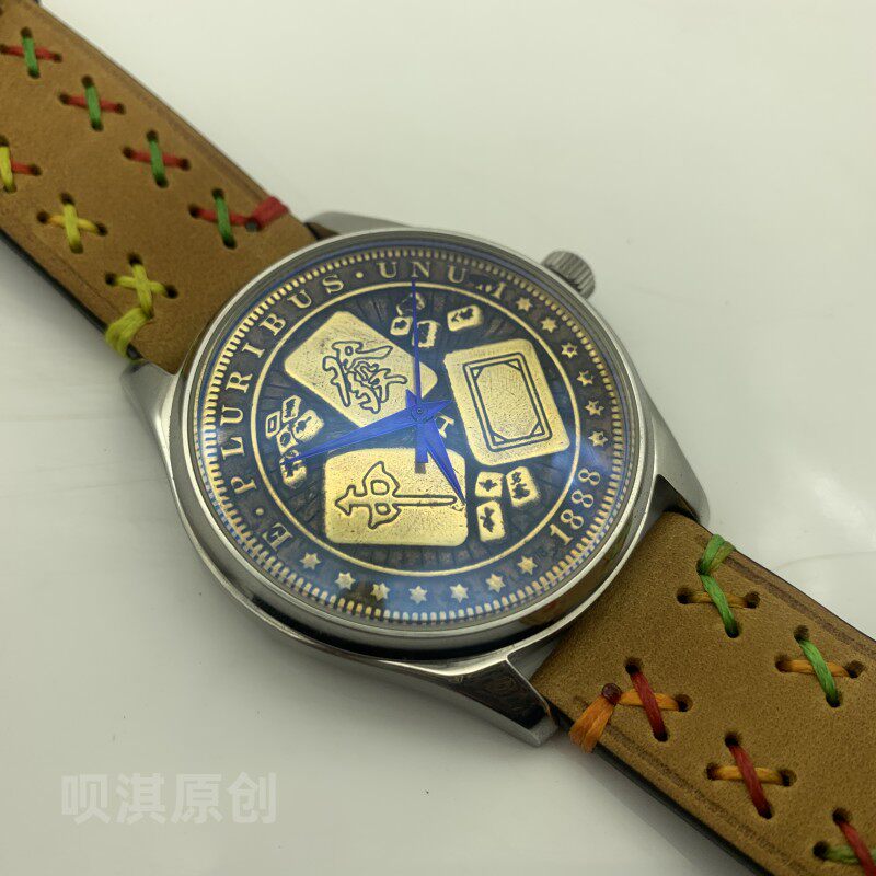 Independent watchmaker handmad - Leather Bracelet review and price