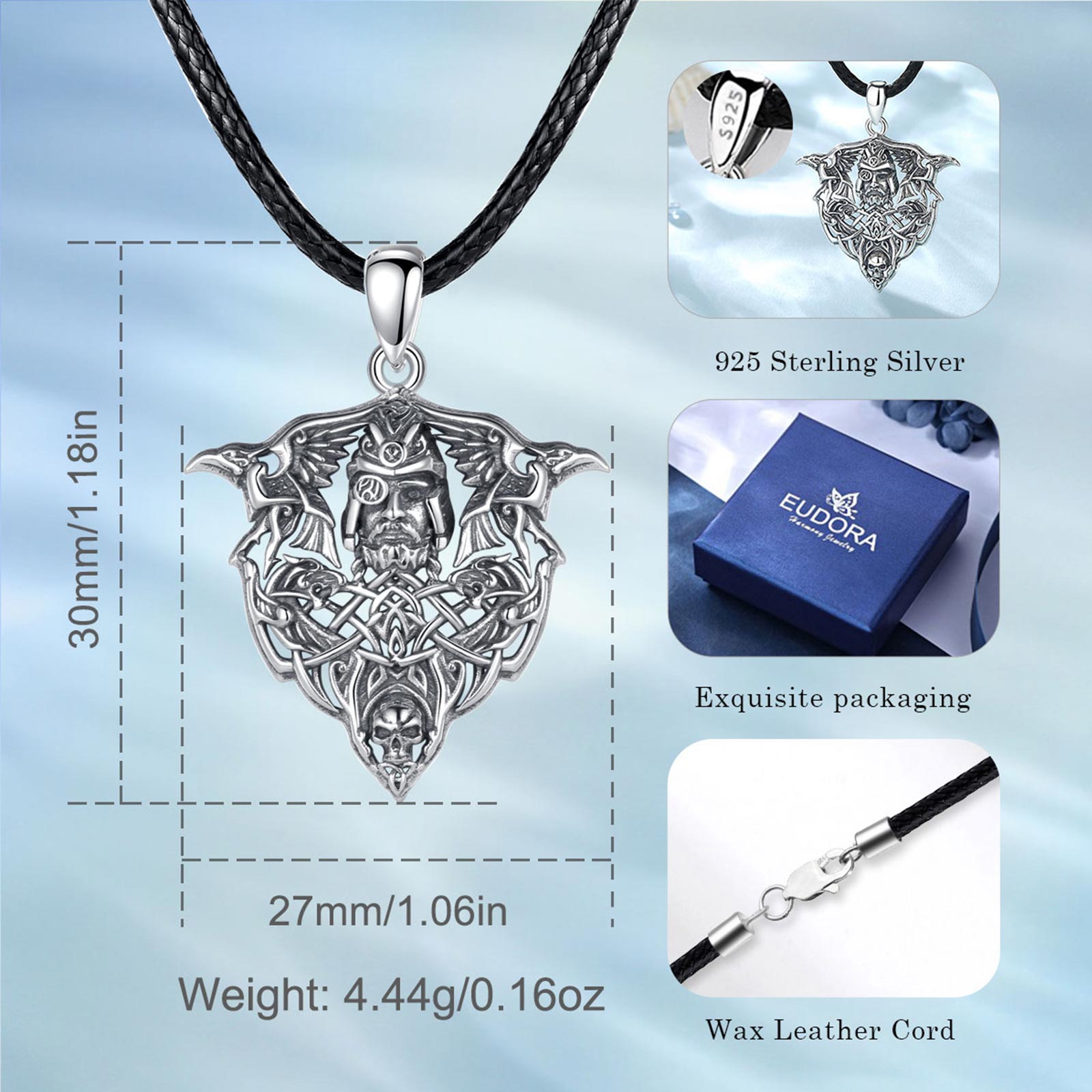 Eudora 925 Sterling Silver Vik - Wolf Jewelry & Watches Tampa Reviews review and price