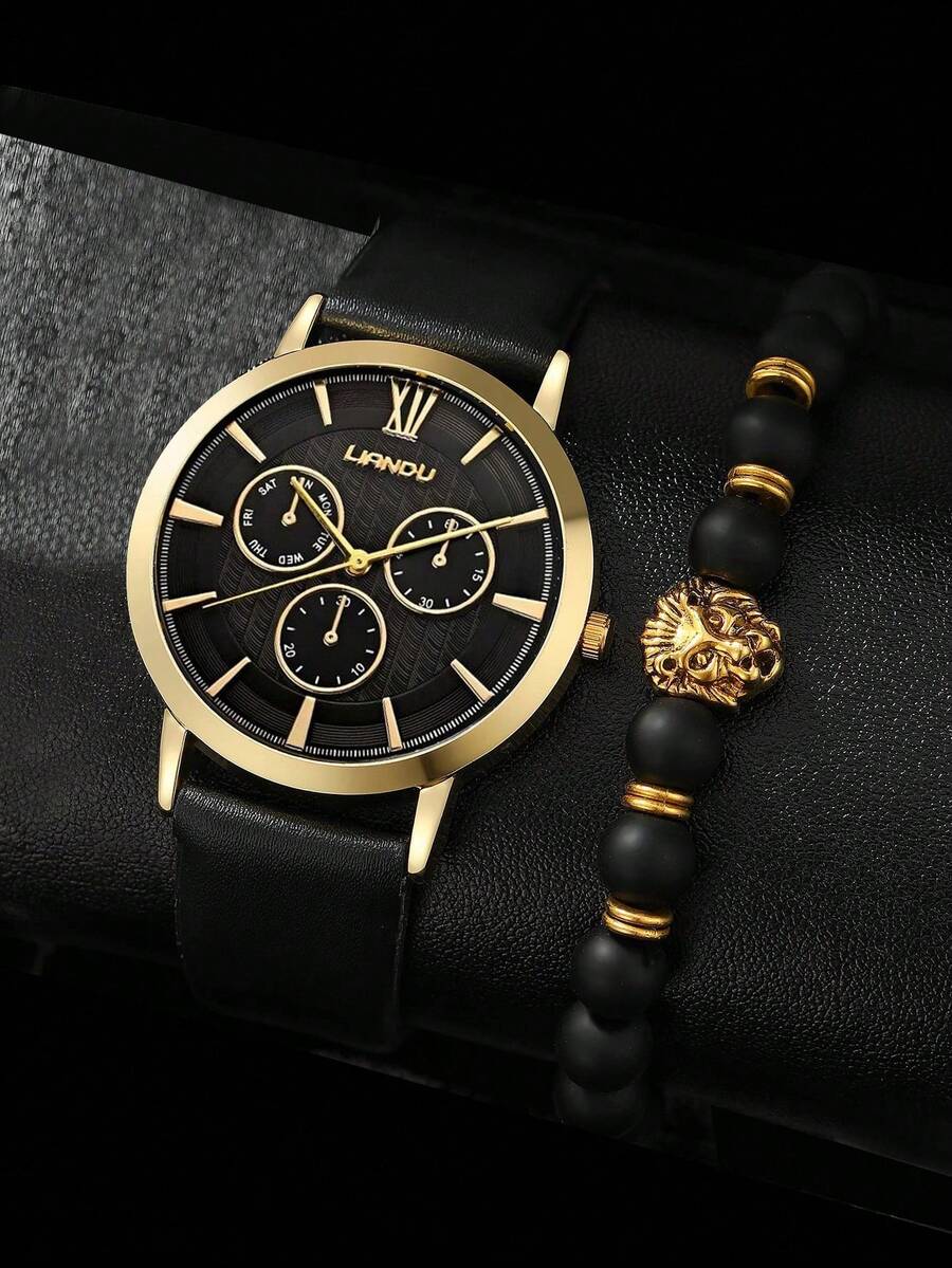 LIANDU LIANDU 1 Set Men's Fash - Leather Bracelet review and price
