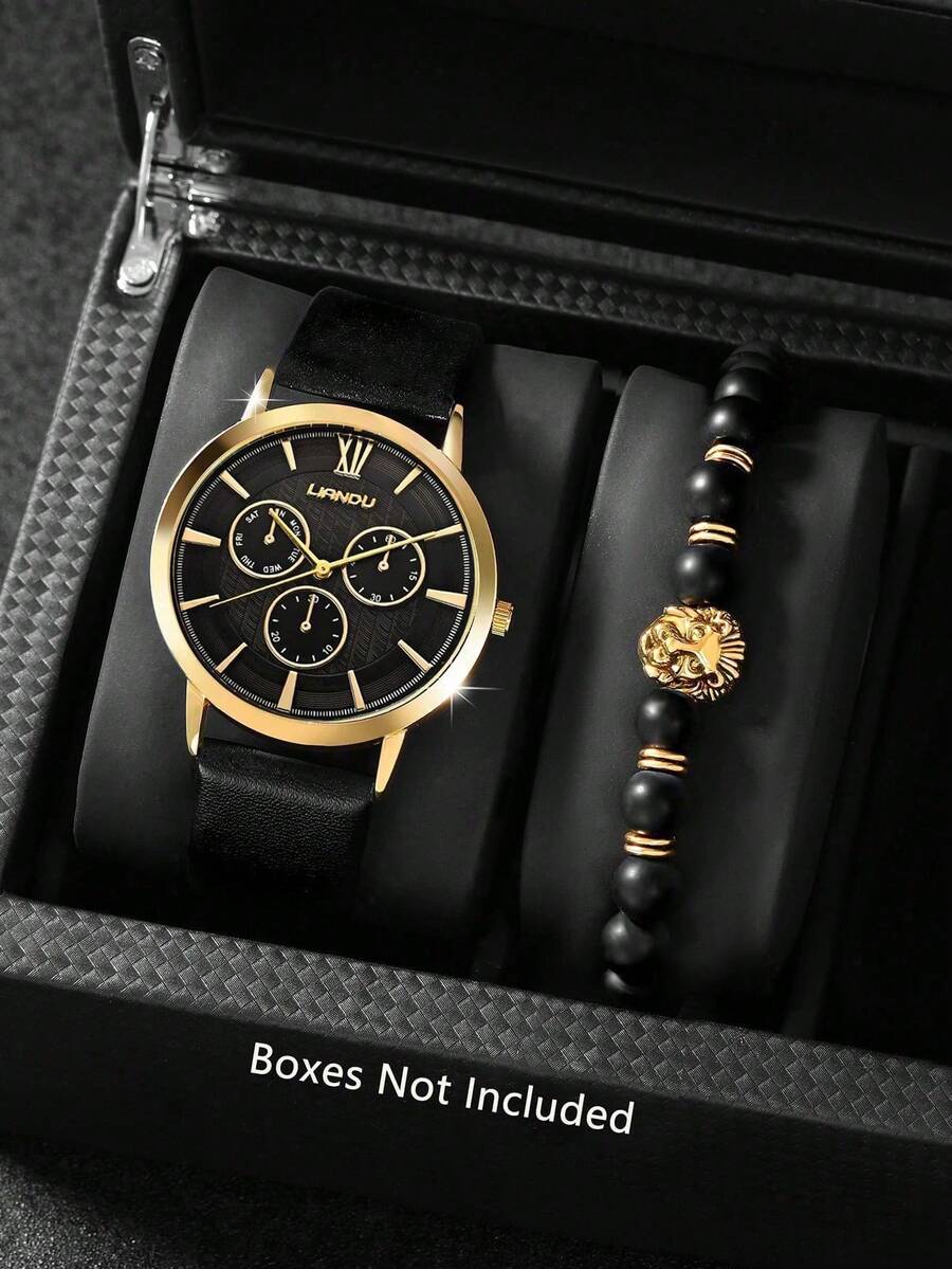 LIANDU LIANDU 1 Set Men's Fash - Leather Bracelet review and price