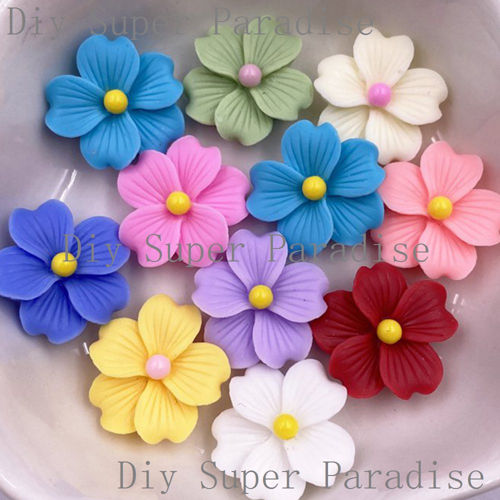 50Pcs Resin Colorful 16mm Flow - Paradise Jewelry & Watches Llc Photos review and price