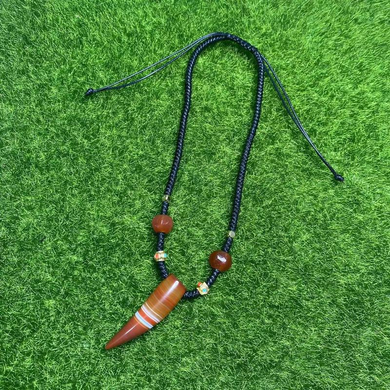 Braided Wolf Tooth Collarbone  - Wolf Jewelry & Watches Tampa Reviews review and price