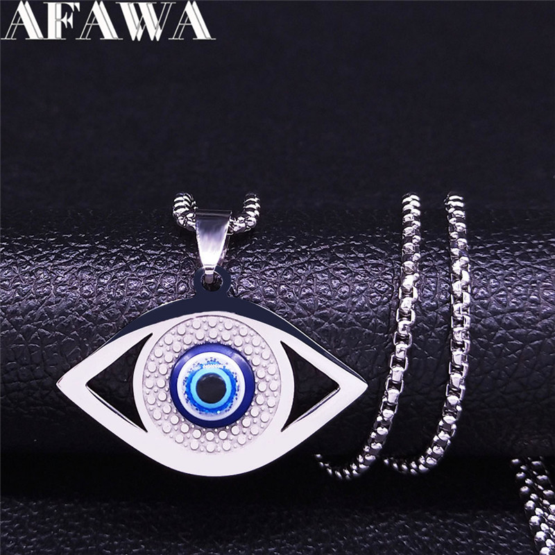 Islam Hamsa Evil Blue Eye Neck - Jewelry & Watches Review review and price
