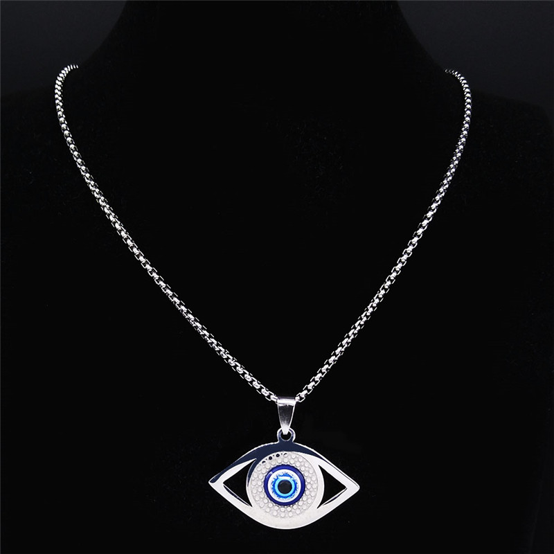 Islam Hamsa Evil Blue Eye Neck - Jewelry & Watches Review review and price