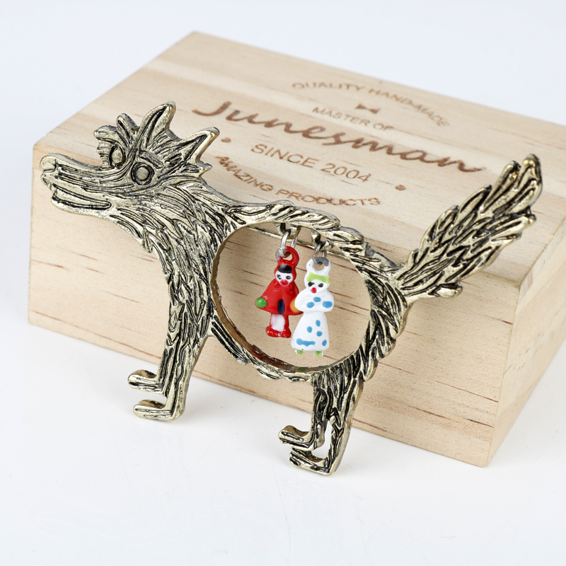 Vintage Wolf And Babies Little - Wolf Jewelry & Watches Tampa Reviews review and price