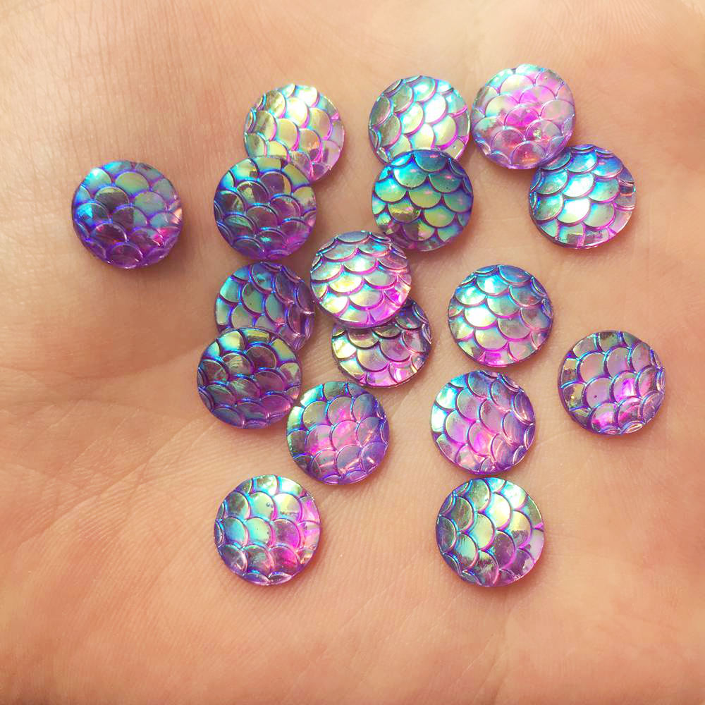 Shiny 100Pcs AB Resin 10mm Rou - Paradise Jewelry & Watches Llc Photos review and price